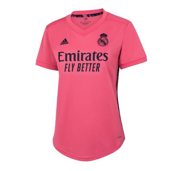 Camiseta Real Madrid Segunda equipo Mujer 2020-21 Rosa